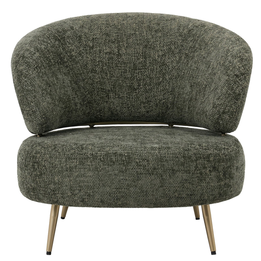Franklyn olive upholstered in legacy fabric armchair