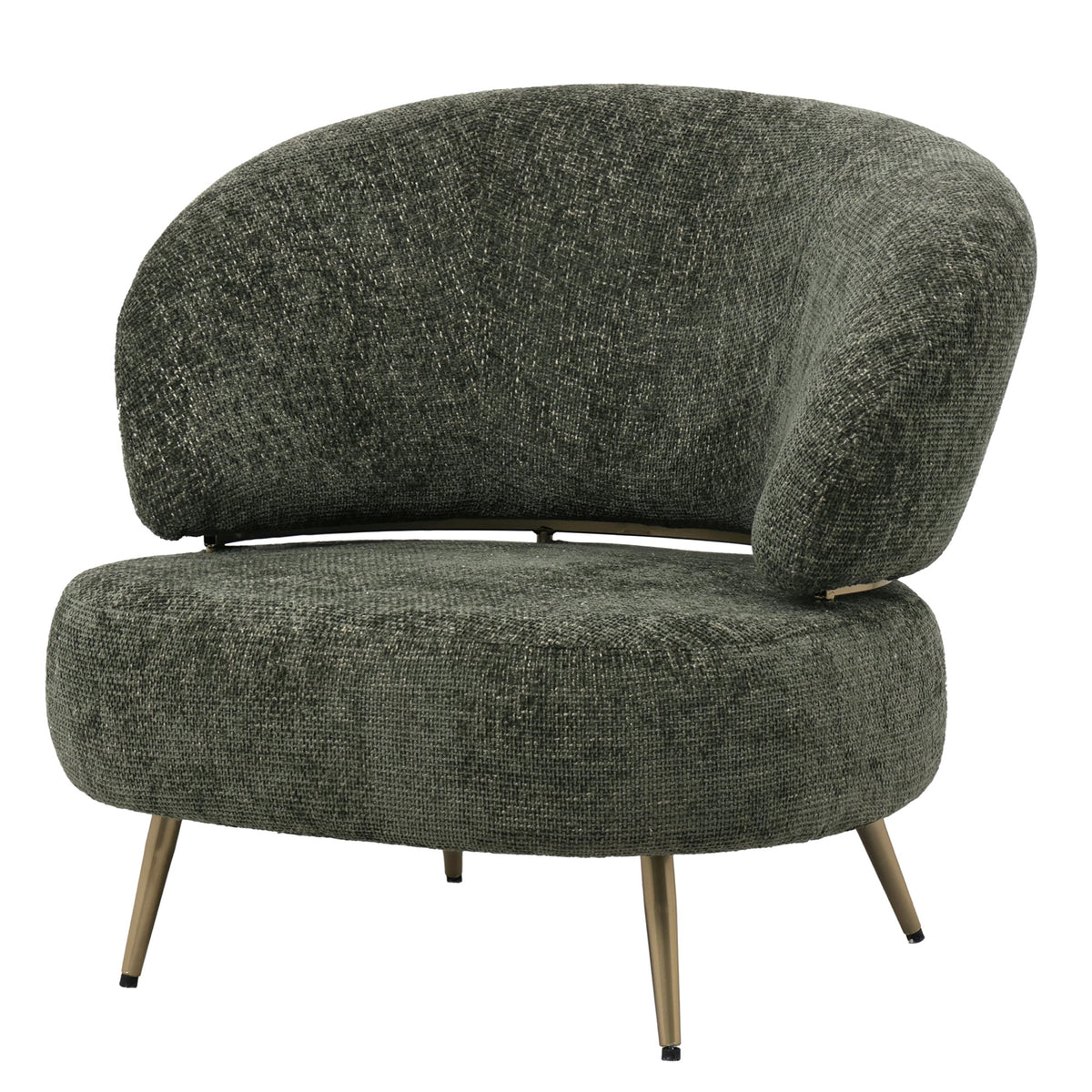 Franklyn olive upholstered in legacy fabric armchair