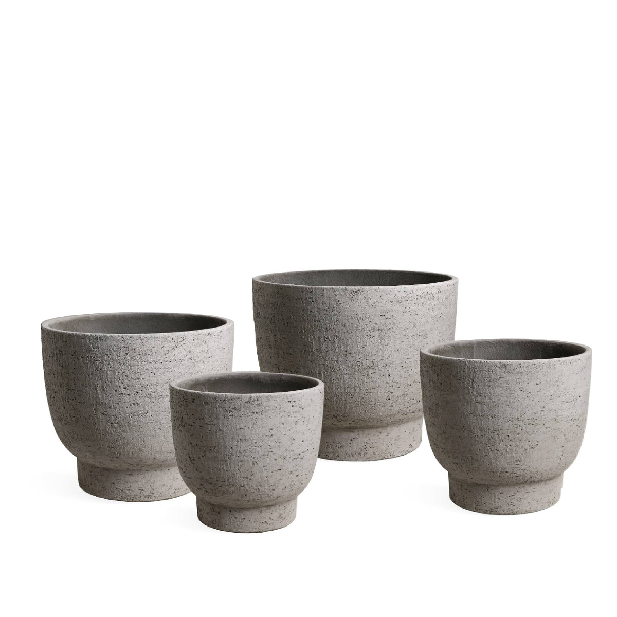 Pride grey cast stone (grc) planter
