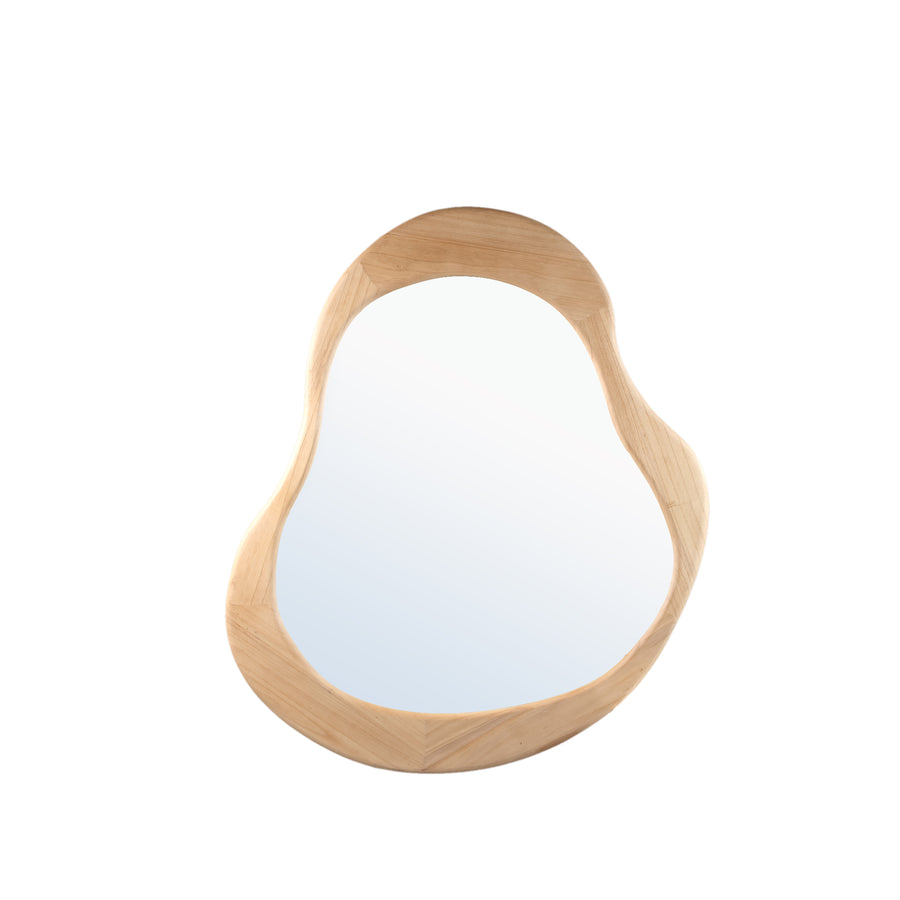 Barragh Organic Solid Wood Mirror - Natural