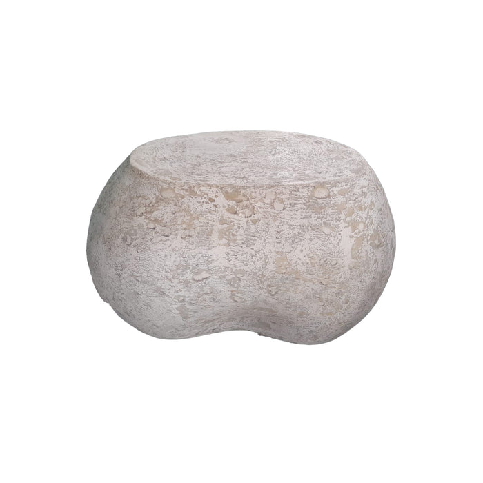 Hiranya white organic GRC stool