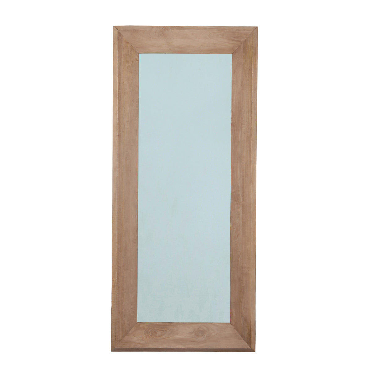 Nicka Mango Wood Rectangle Mirror - Natural
