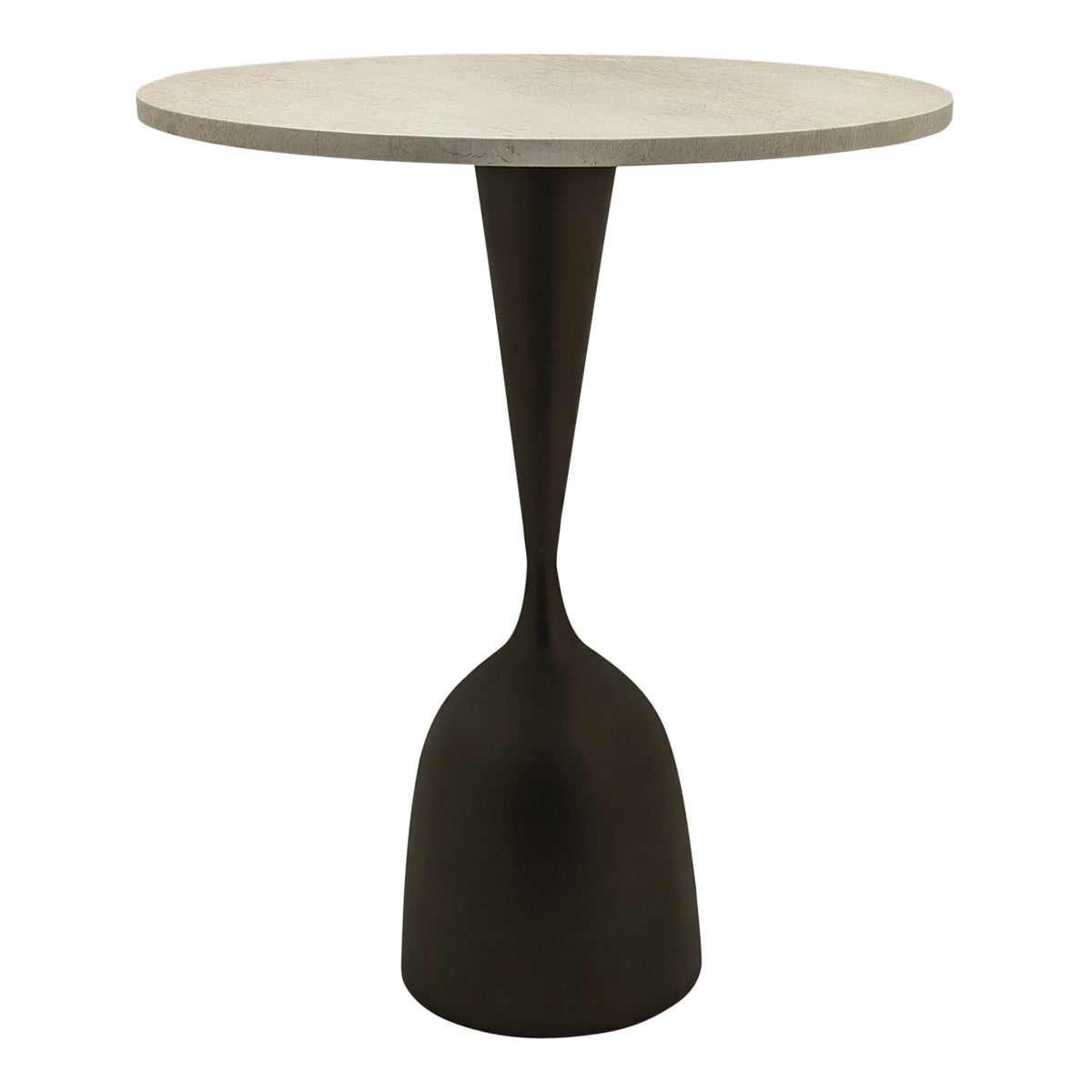 Patras cream marble bistro table, round