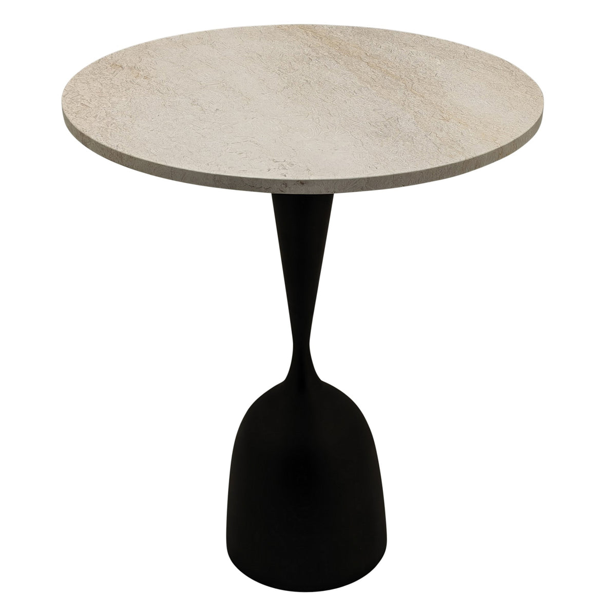 Patras cream marble bistro table, round