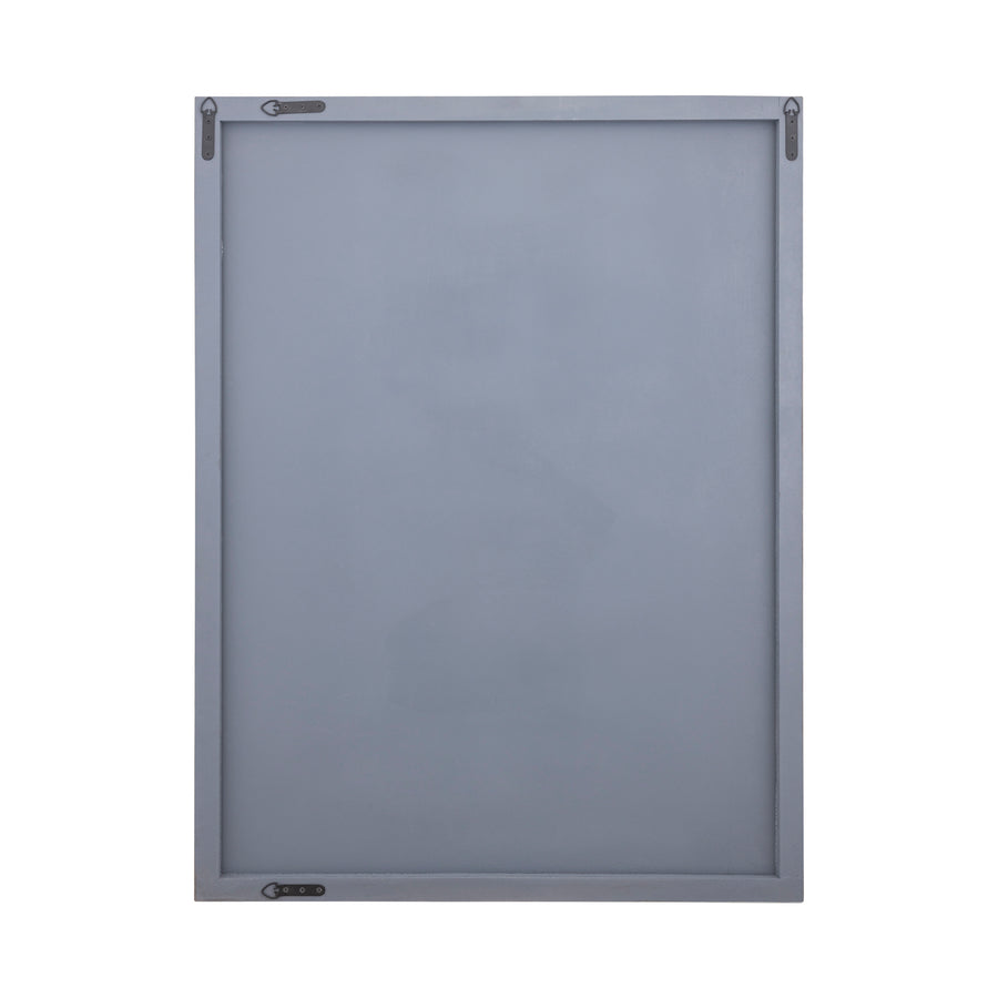 Reddie dark brown shiny MDF wave wall panel, medium