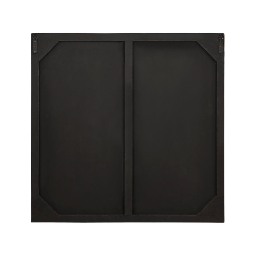 Sukhmia silver shiny MDF wall panel, large square