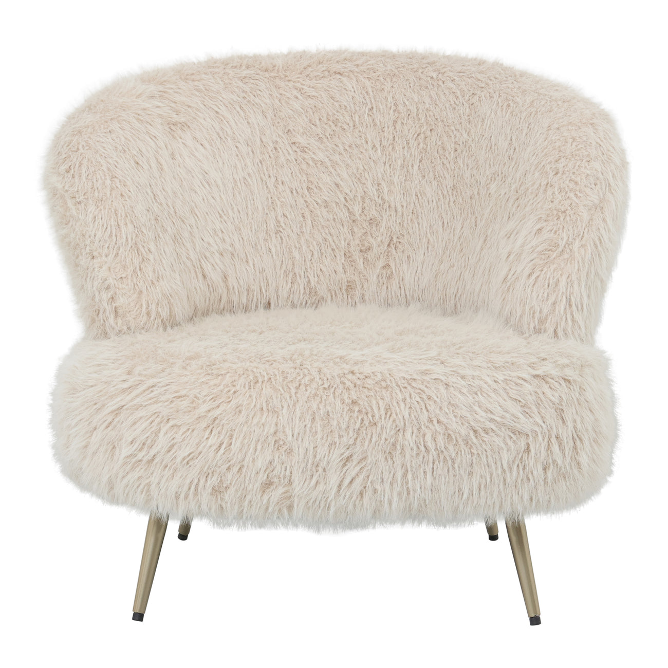 Franklyn beige hair-textured armchair
