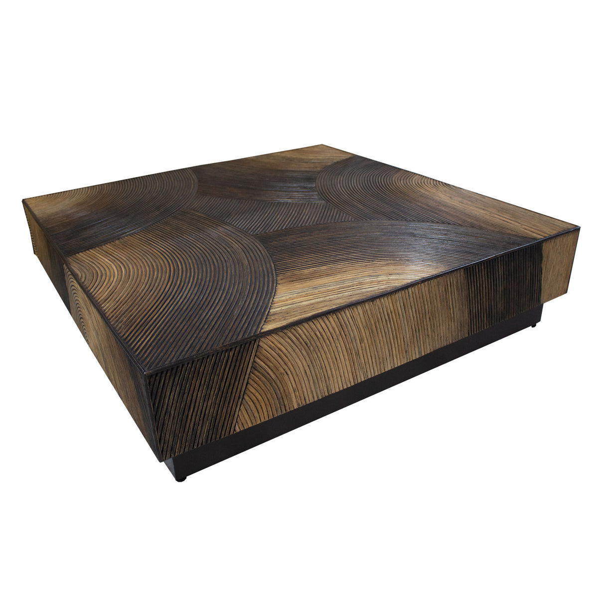 Casablanca faded marble square coffee table