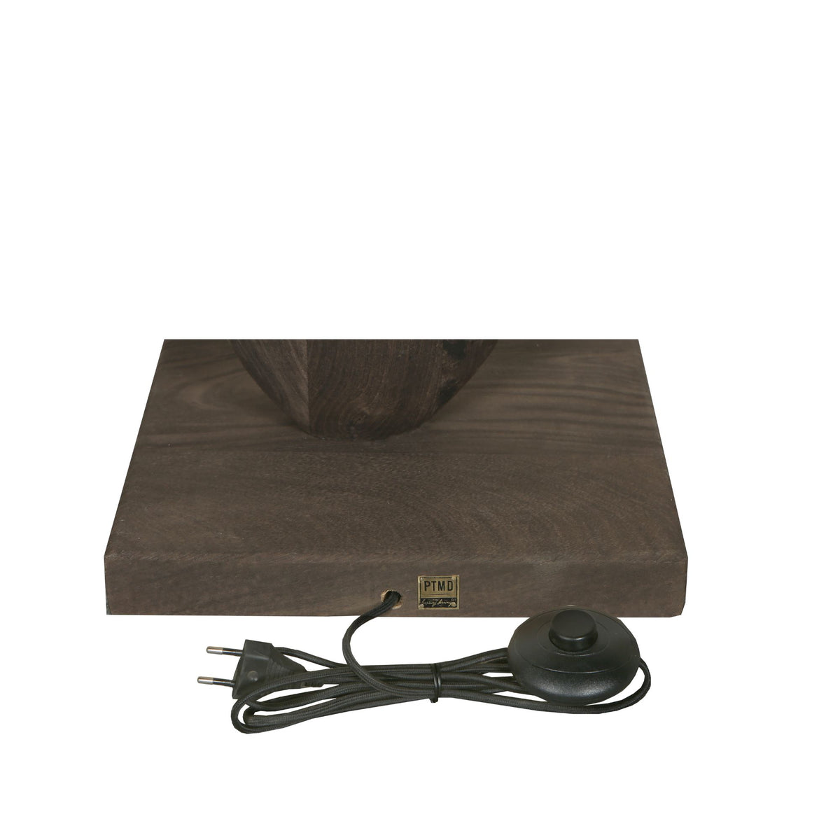 Kodey brown mango wood floor lamp base