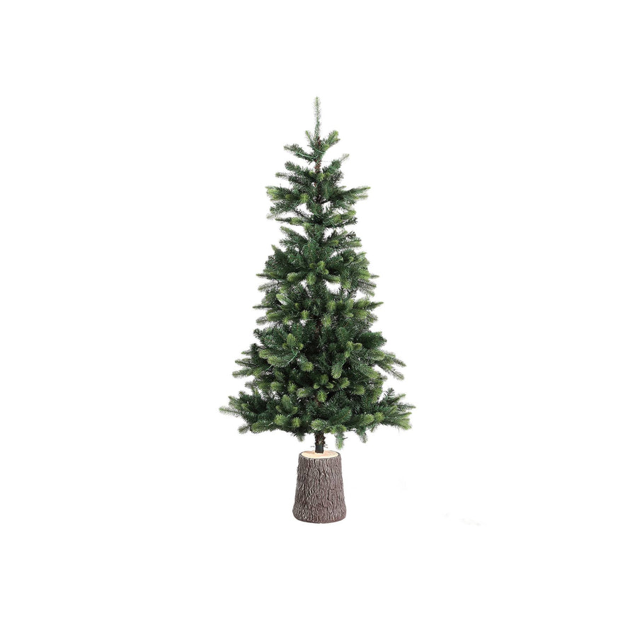 Shawa green pre-lit Christmas tree, medium