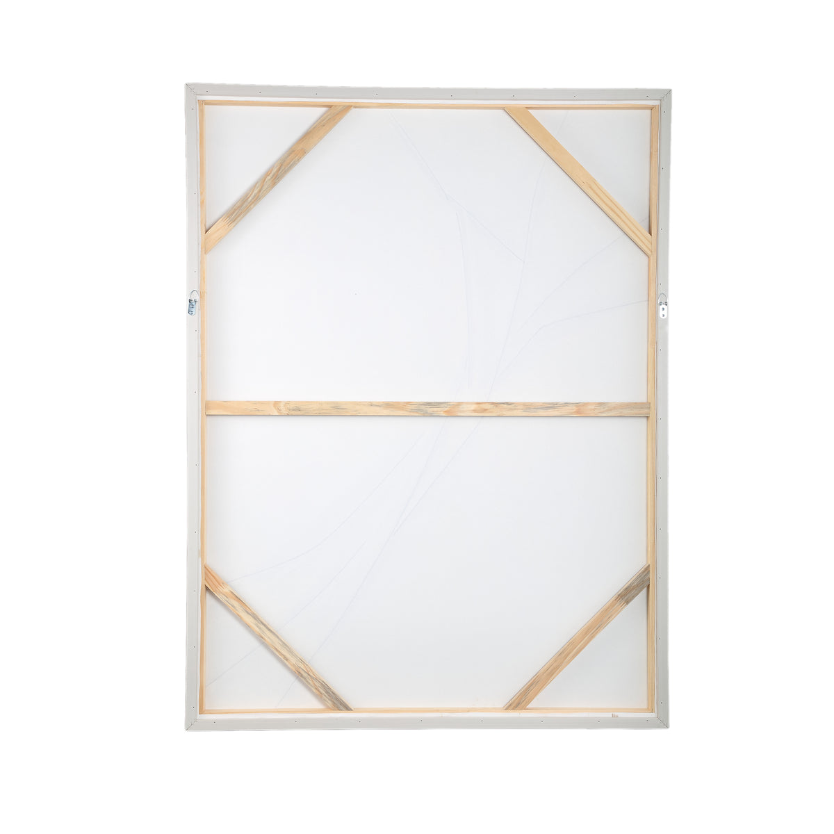 Dizze sand framed textile wave canvas wall panel, small