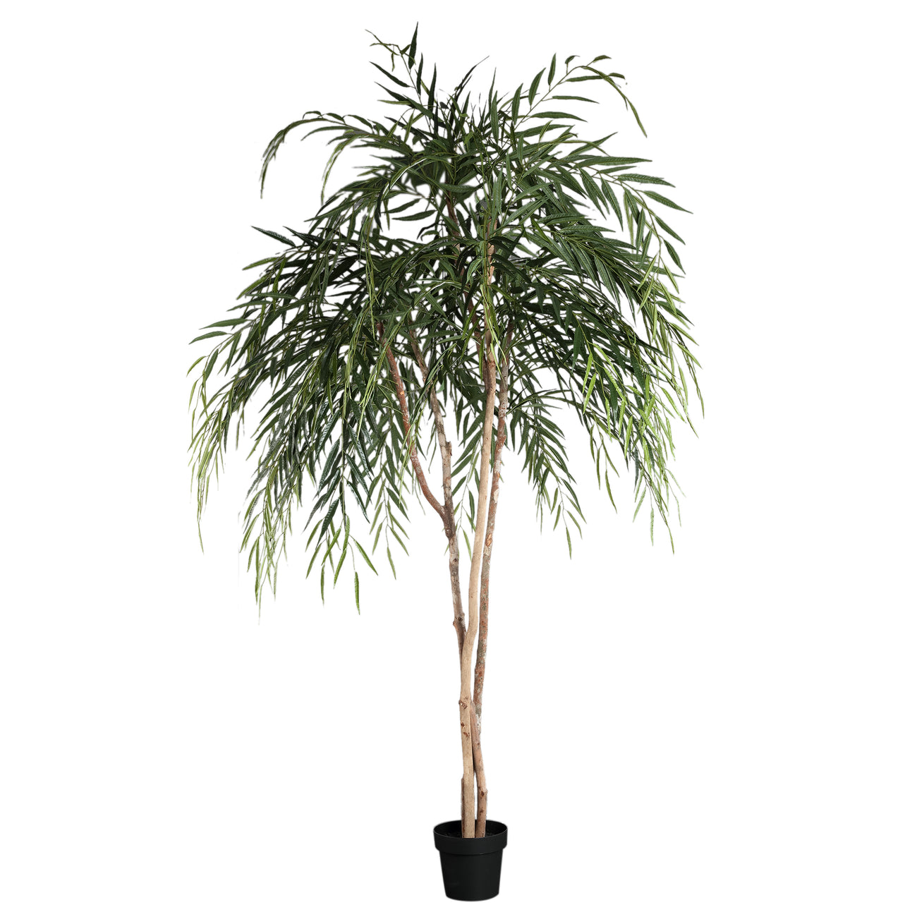 Faux willow tree in pot