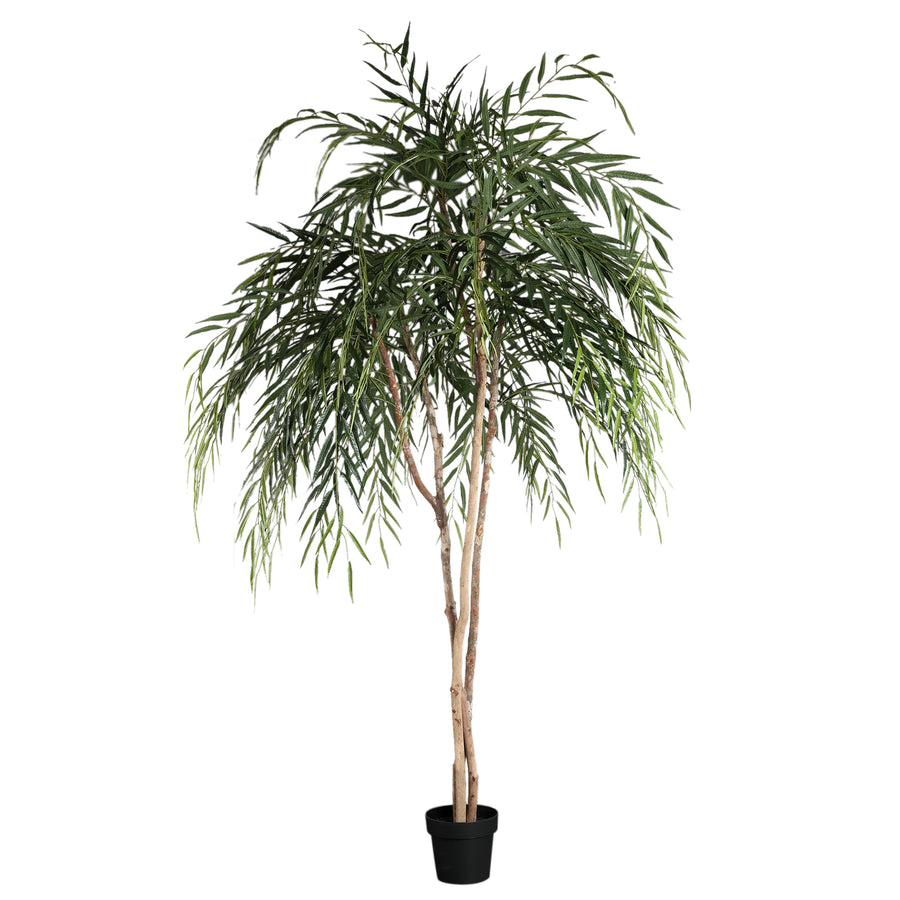 Faux willow tree in pot