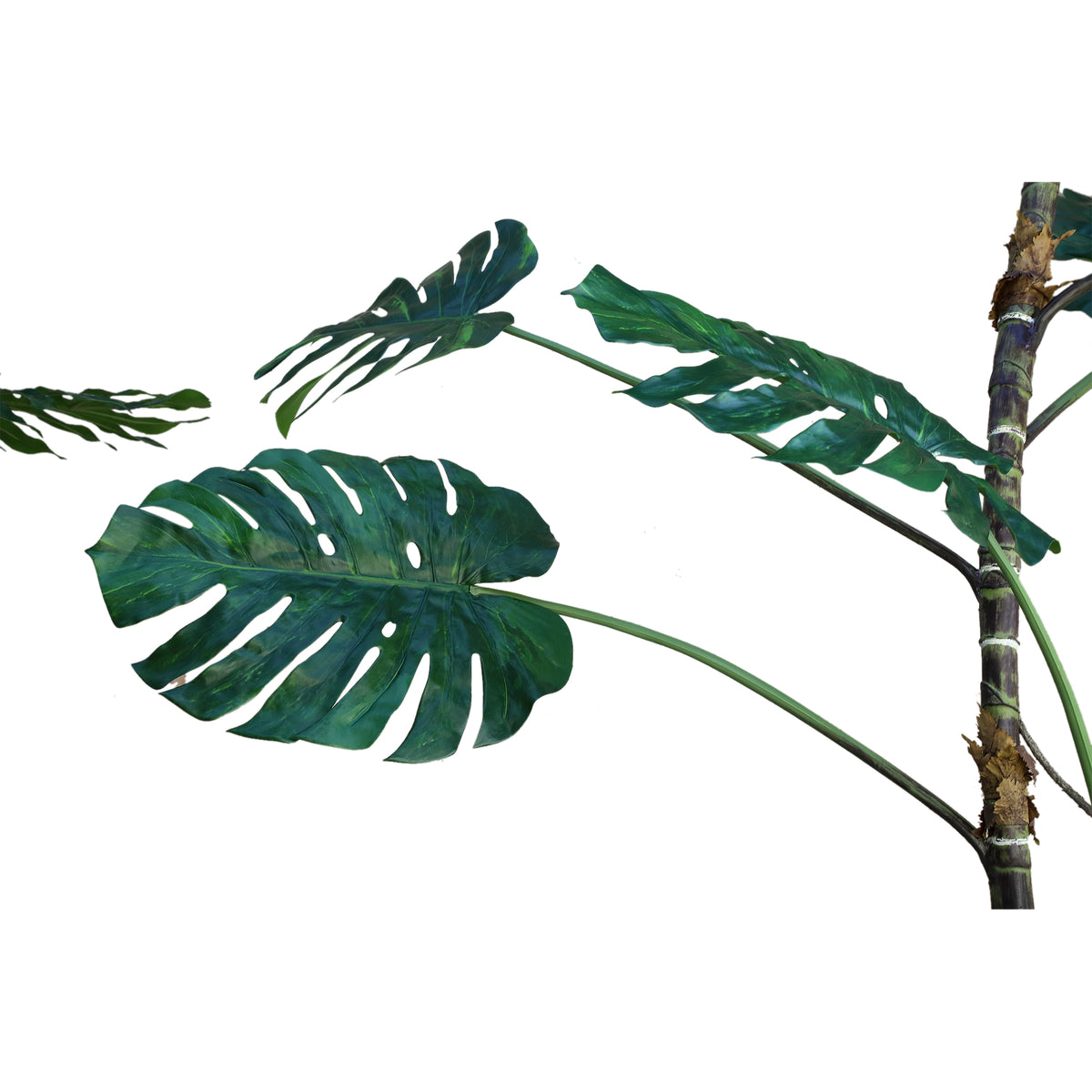 Faux monstera tree, large