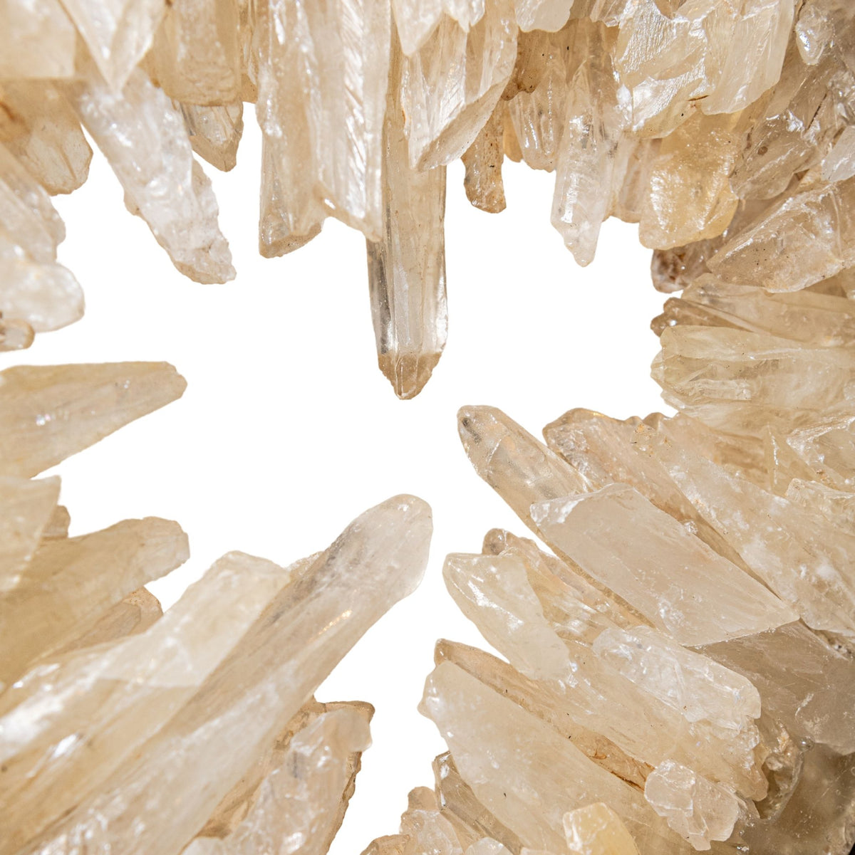 Jaso natural quartz mineral sculpture