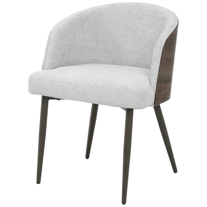 Bosca cream upholstered dining chair