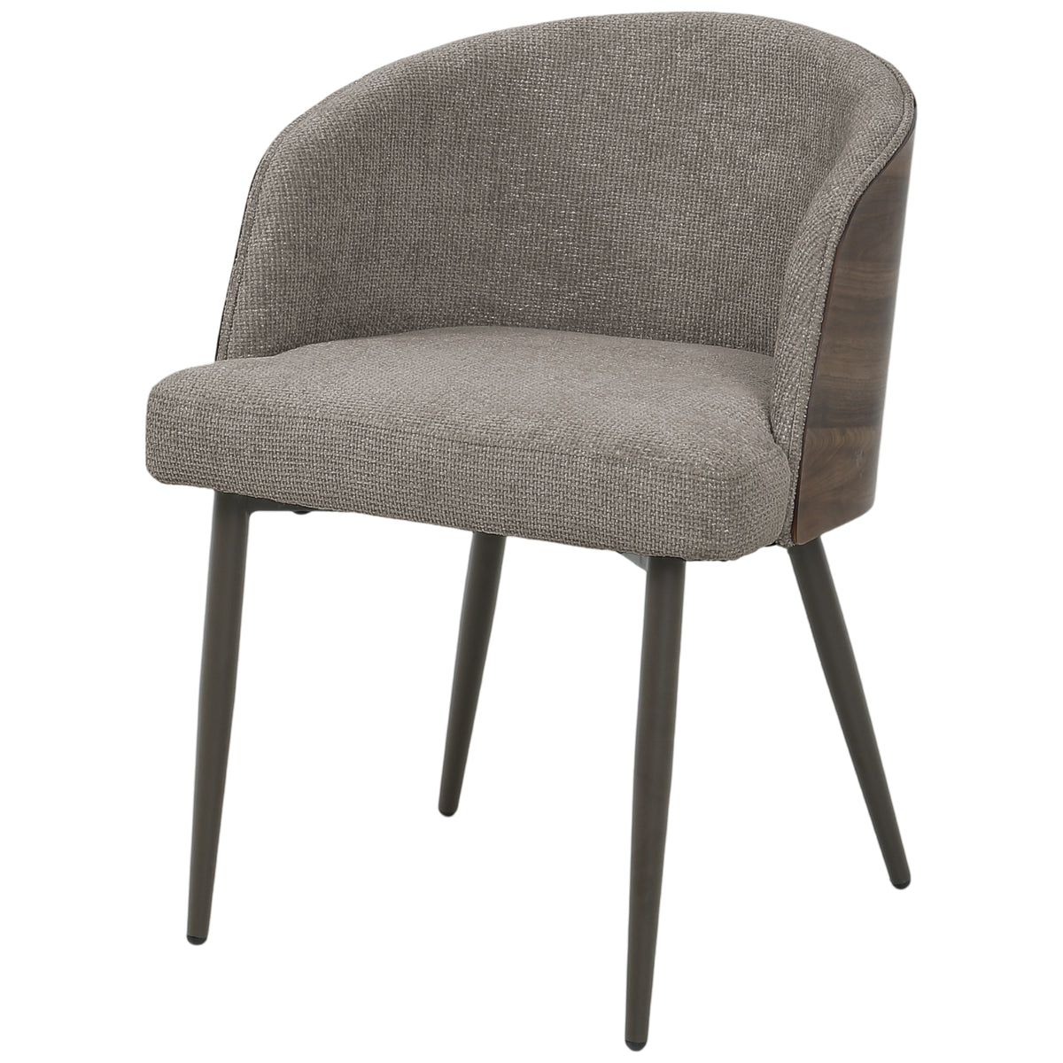 Bosca mink upholstered dining chair