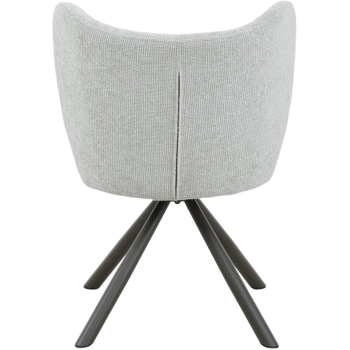 Pebble cream upholstered dining chair