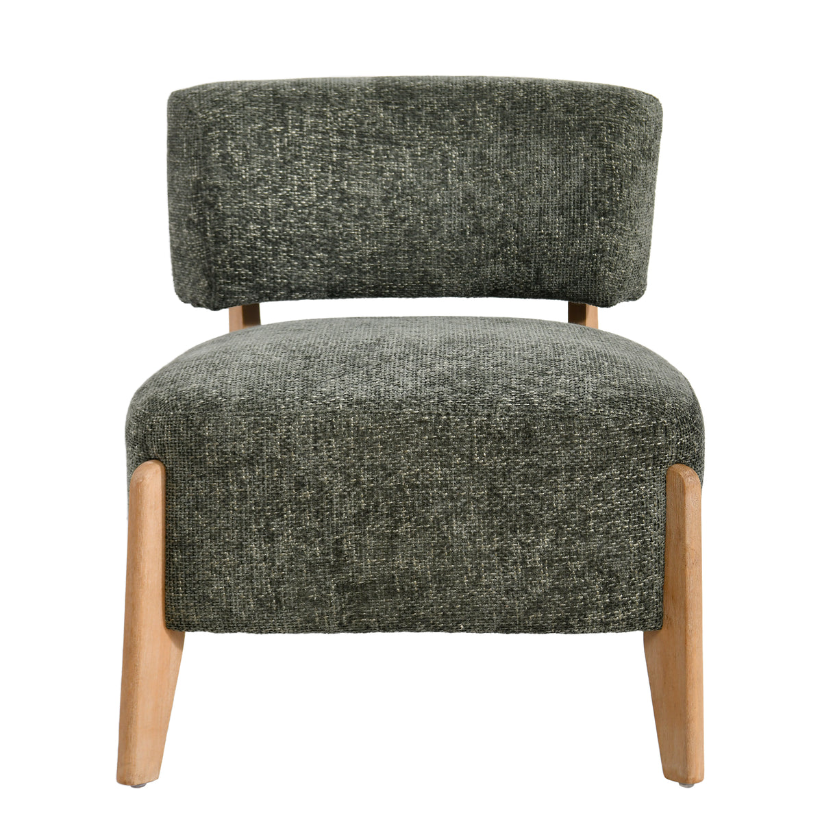 Vale green upholstered armchair