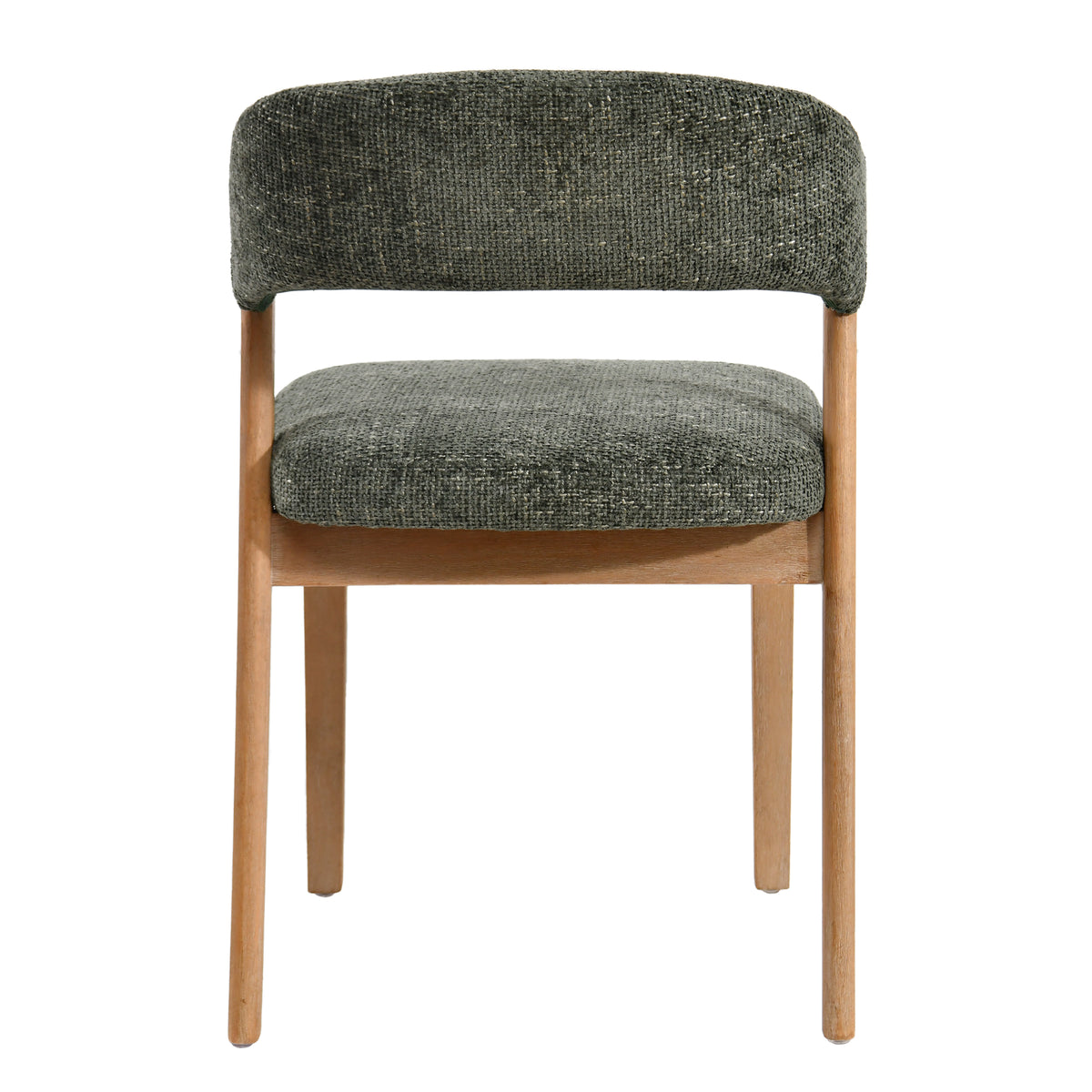 Kael green upholstered dining chair
