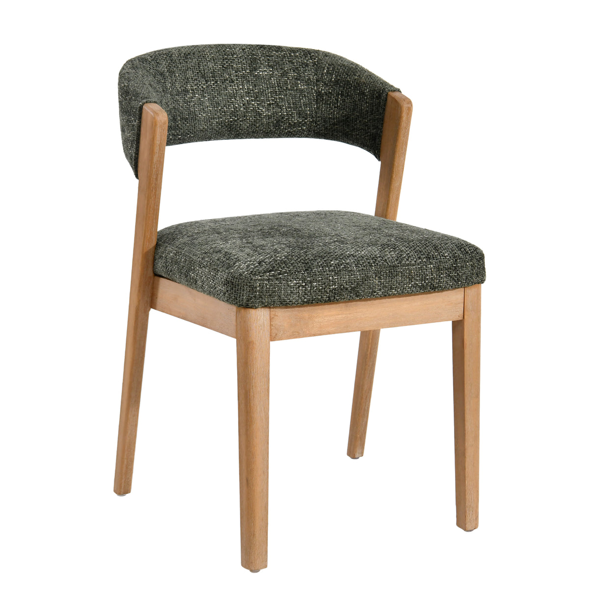 Kael green upholstered dining chair
