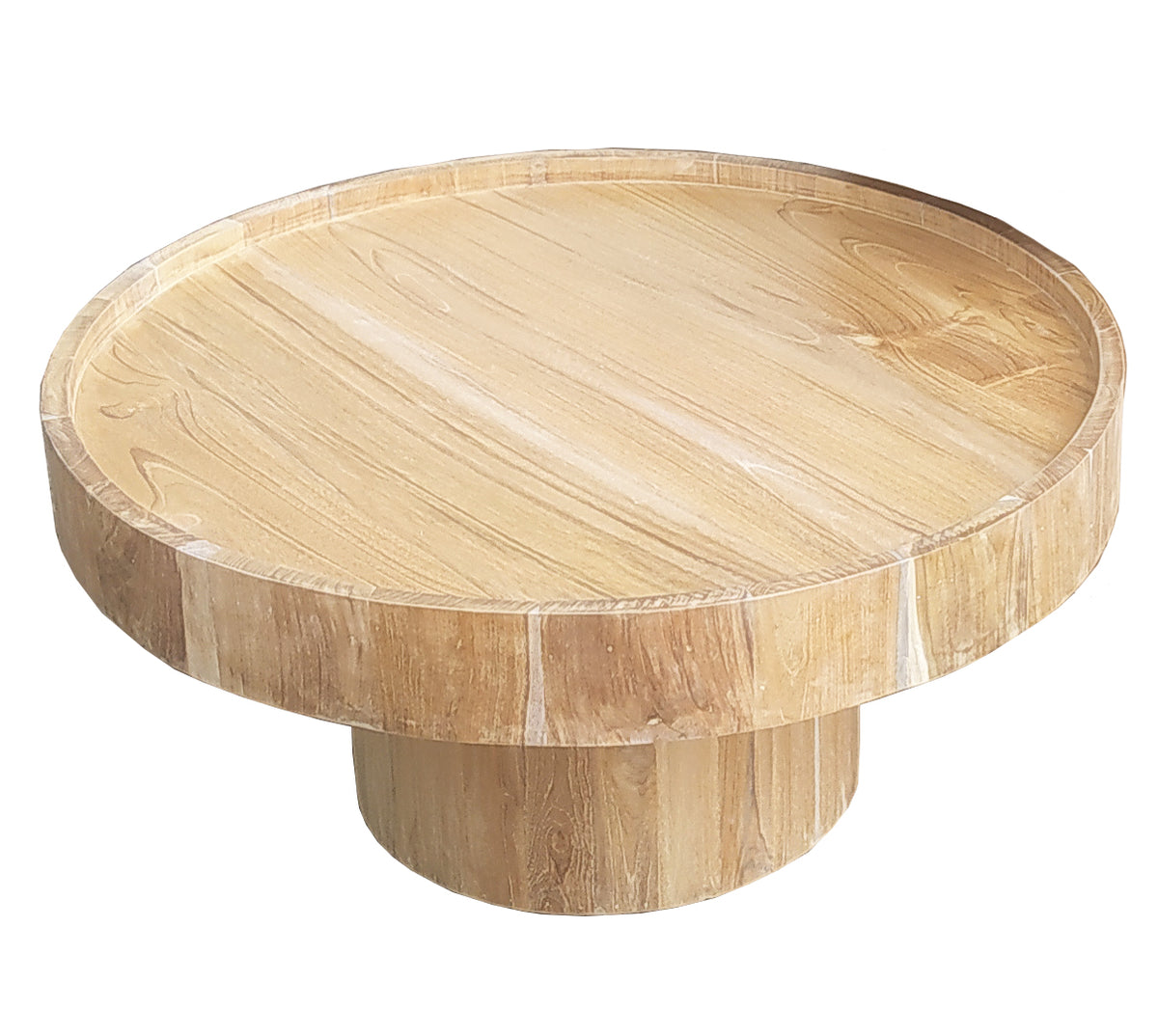 Tiera natural low coffee table