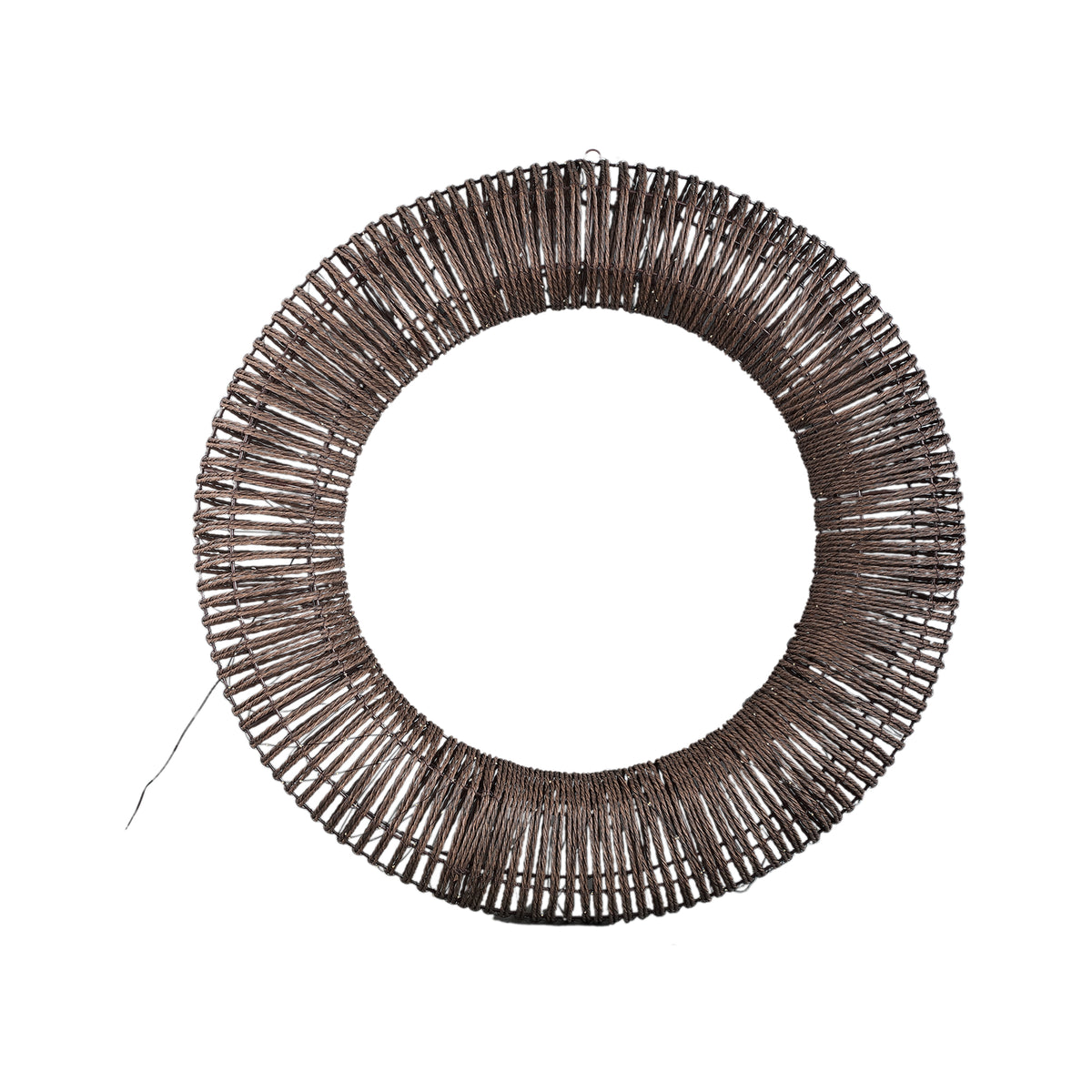 Lucis dark brown LED hanging wreath, extra extra large