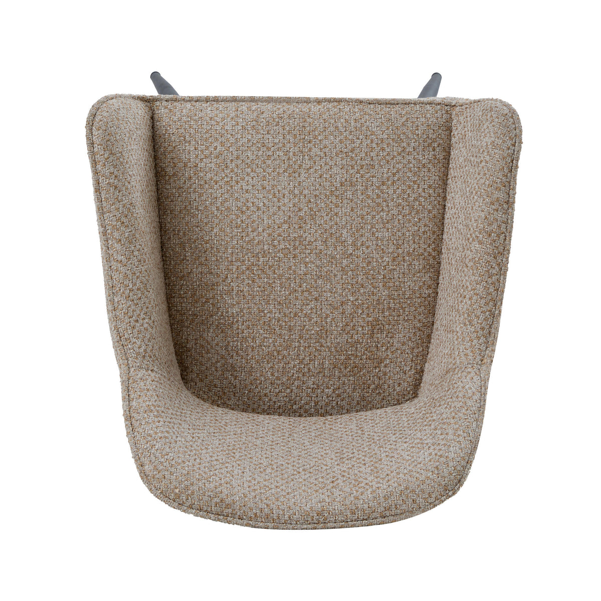 Fallon taupe upholstered bar stool