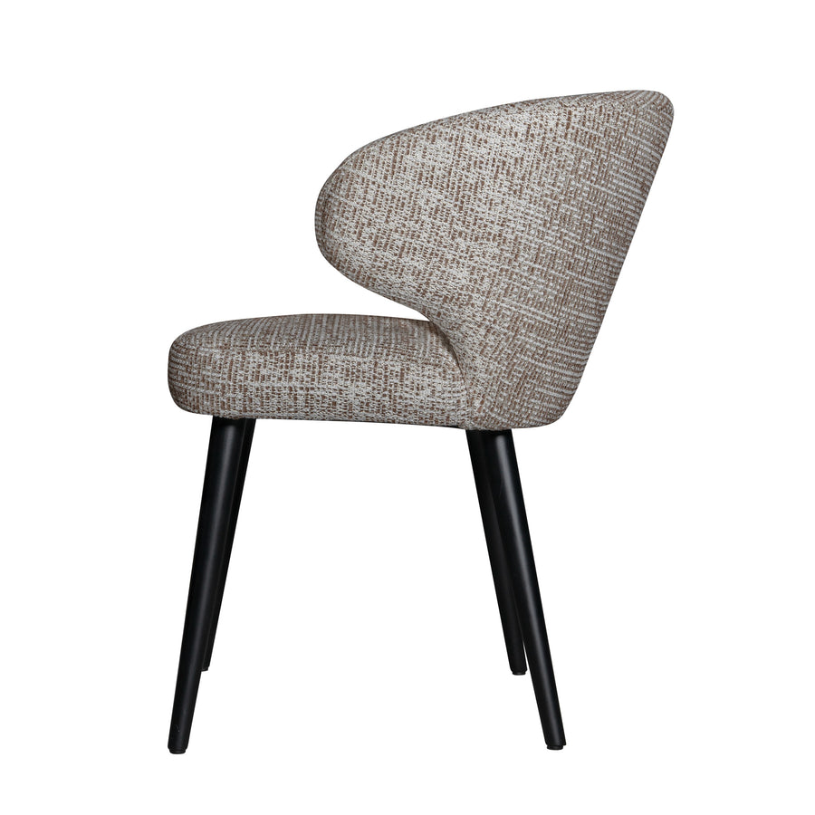 Fiori cream upholstered dining chair