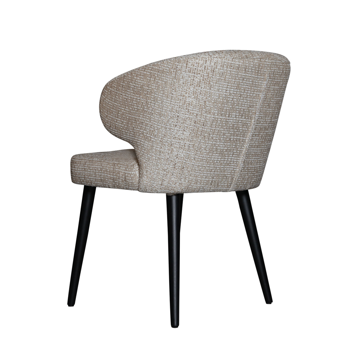 Fiori brown upholstered dining chair