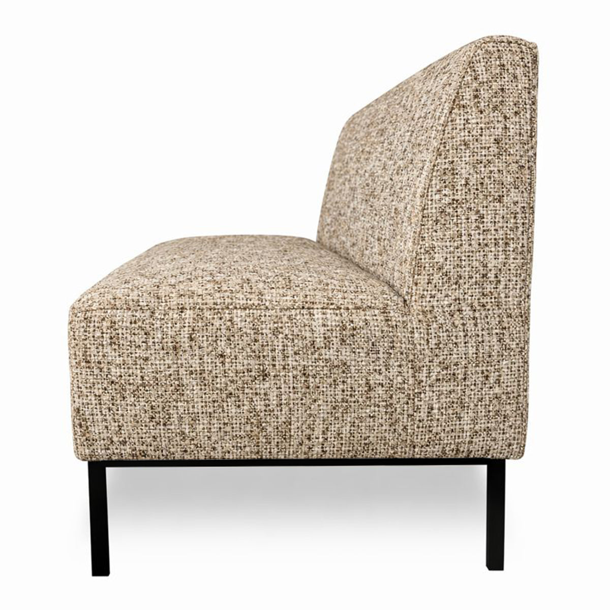 Xania cream upholstered dining bench