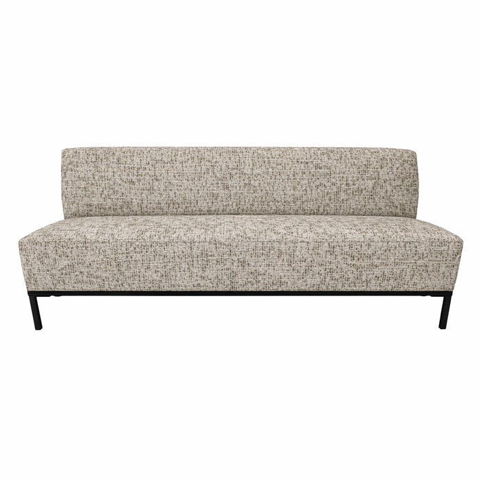 Xania cream upholstered dining bench