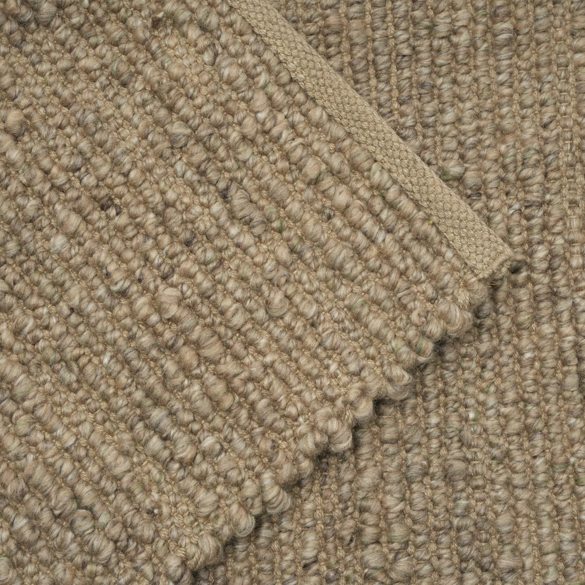 Merin dark brown recycled polyester outdoor rug