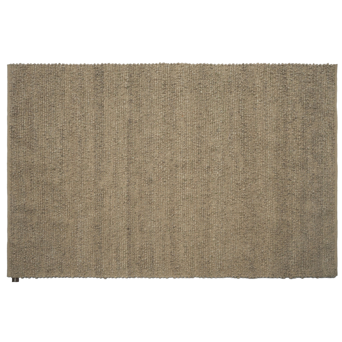 Merin dark brown recycled polyester outdoor rug