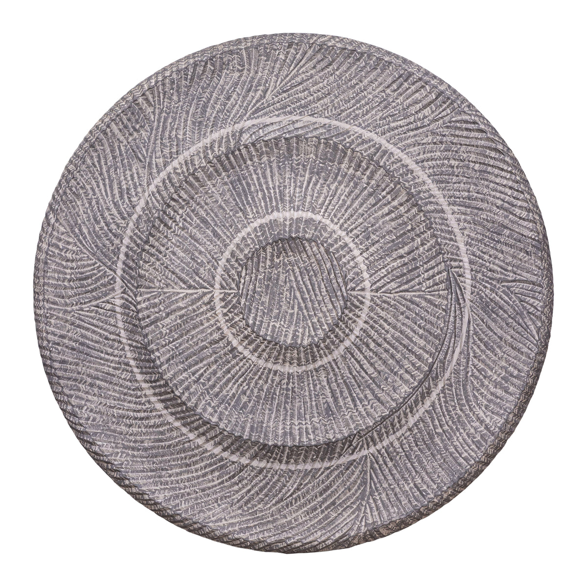Zoelle dark grey carved wall panel