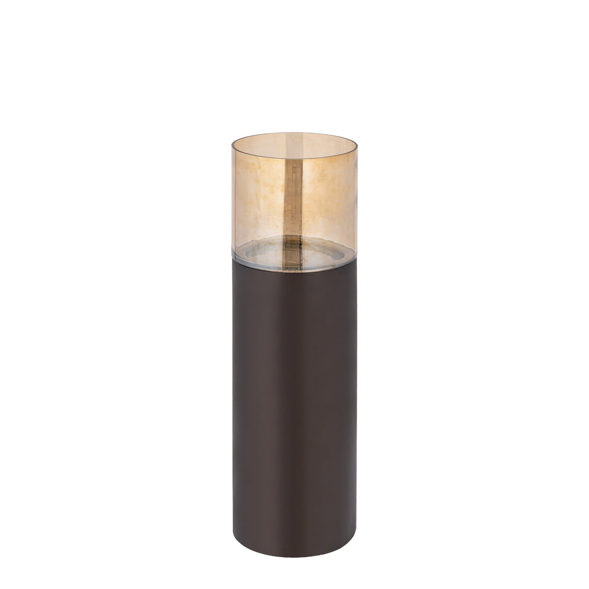 Moreno dark brown floor lantern