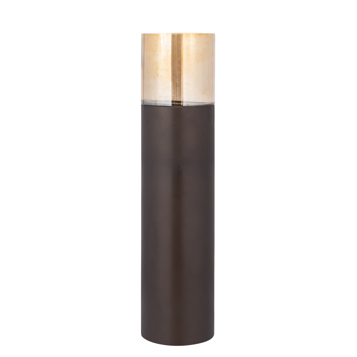 Moreno dark brown floor lantern