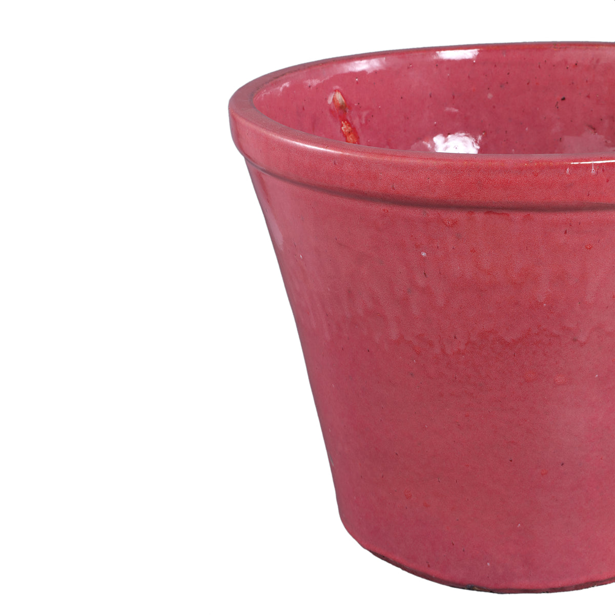 Ilona pink tapered ceramic planter set