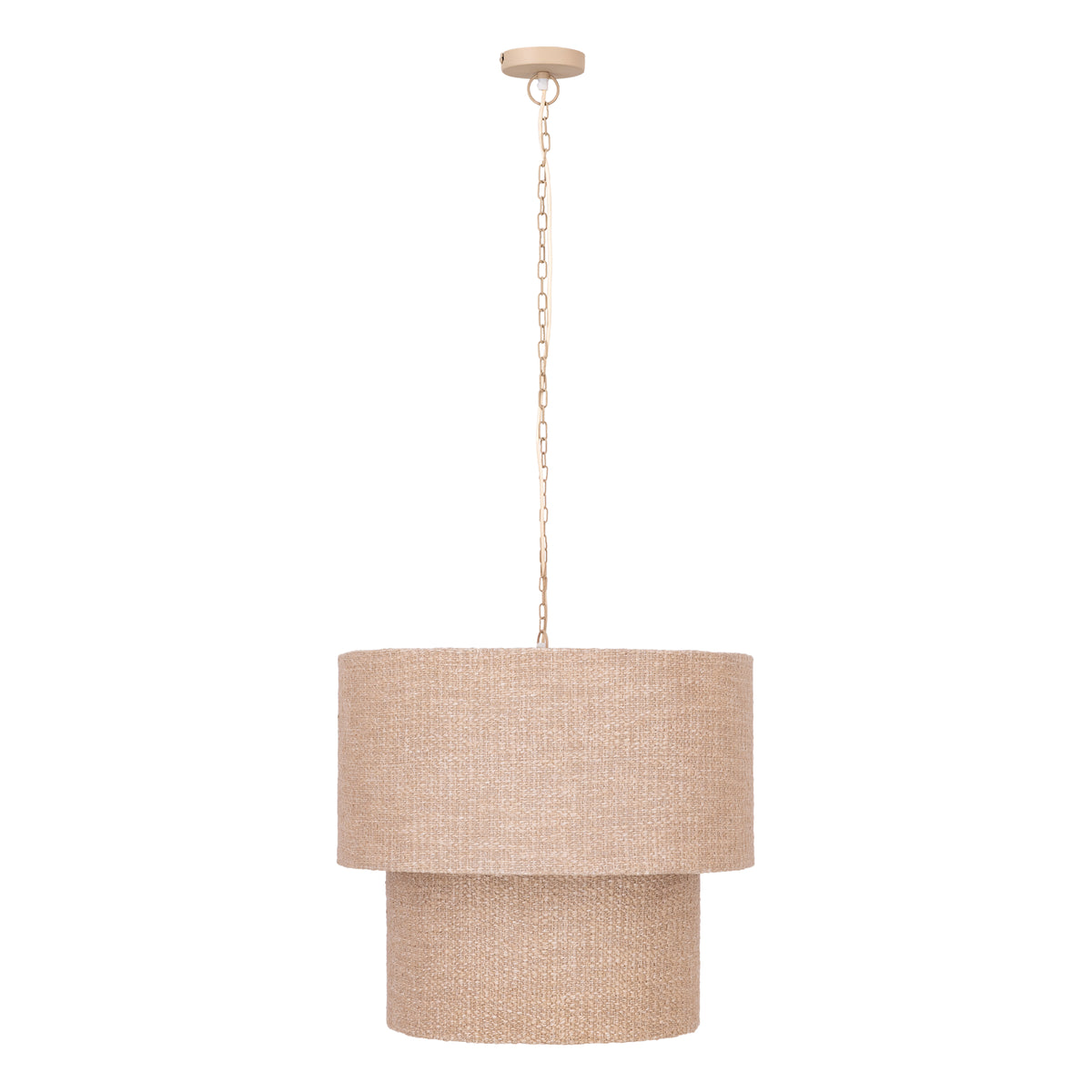 Devi taupe pendant light