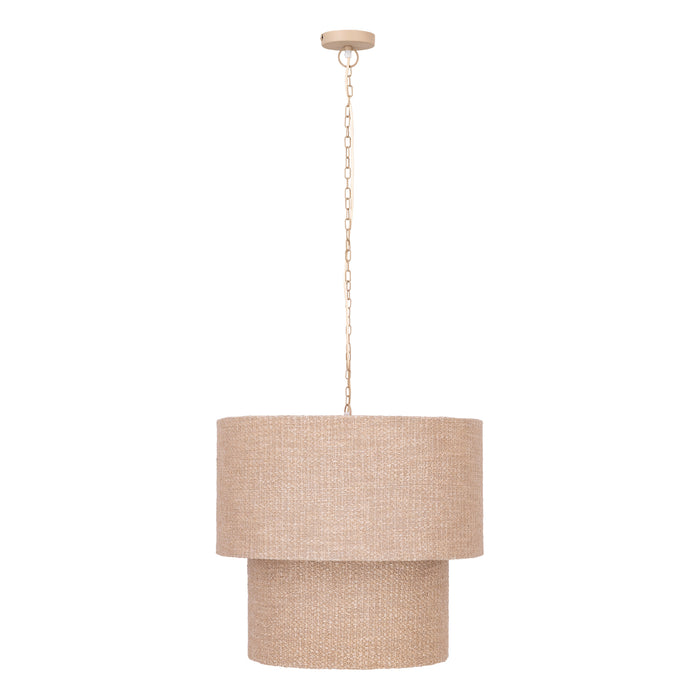 Devi taupe pendant light