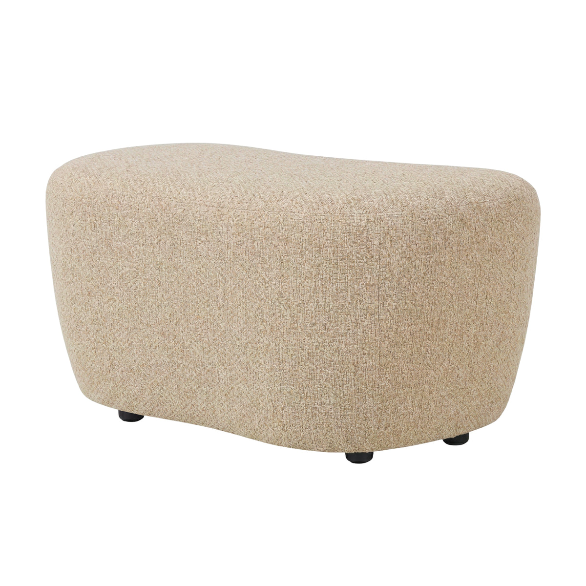 Nuvio mink organic high pouf