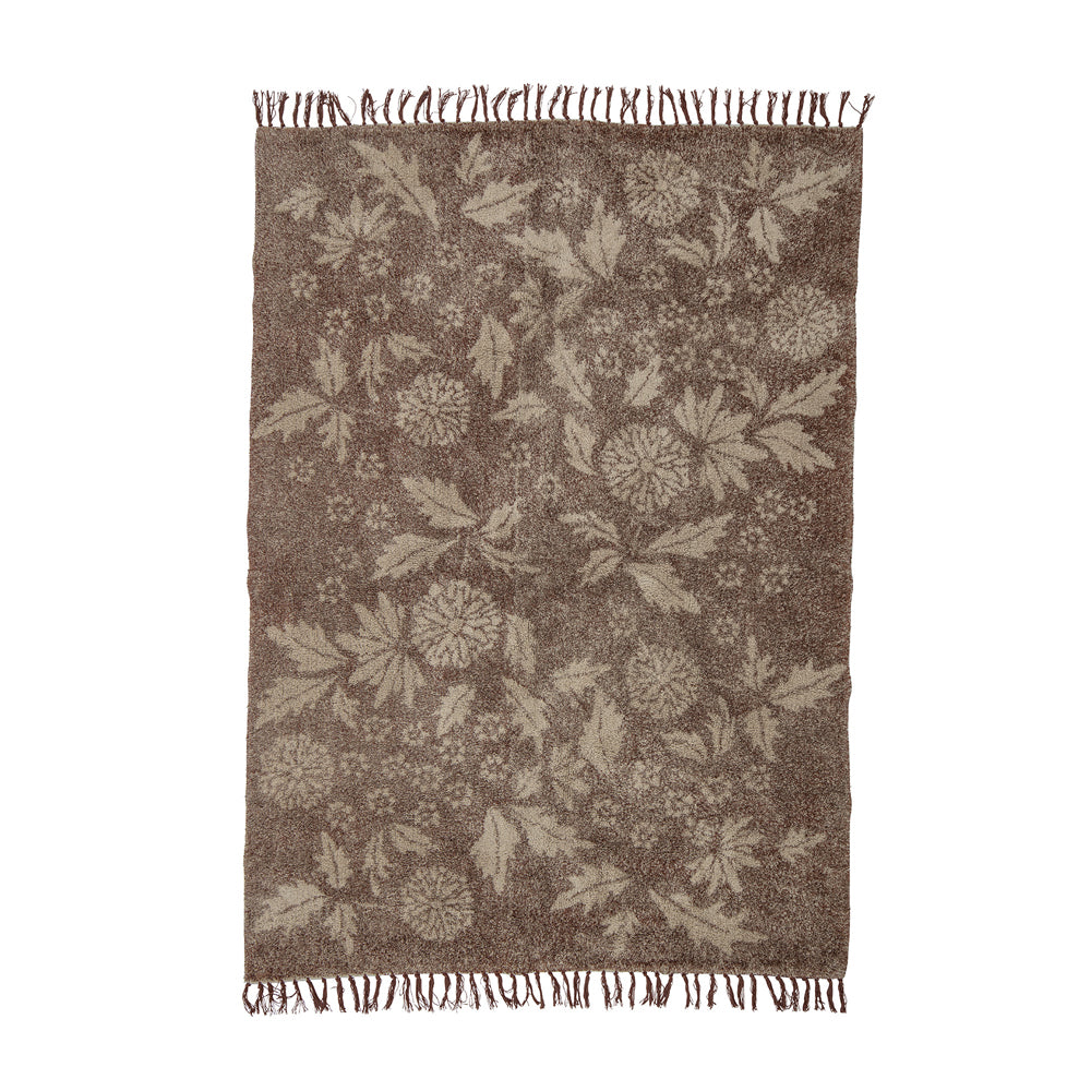 Malu Cotton Rug - Brown
