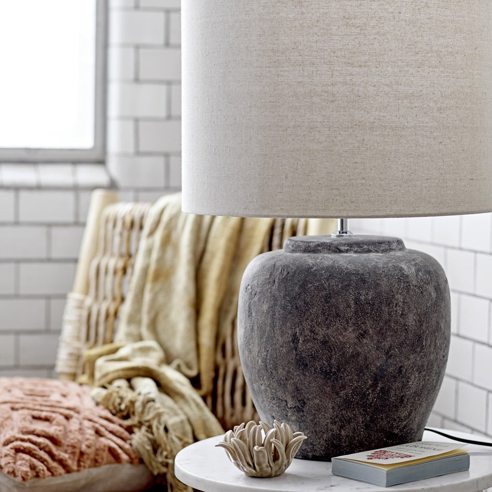 Isabelle Table lamp - Natural Stoneware