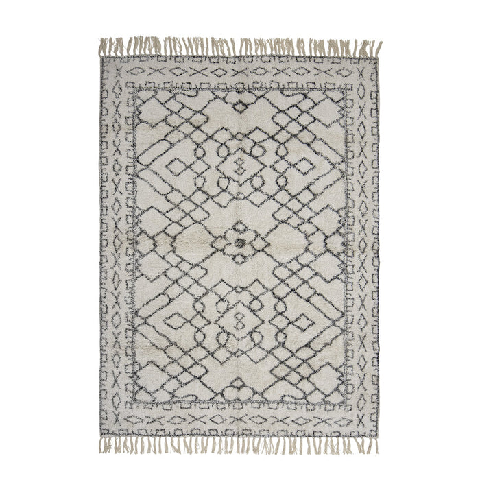 Jaqueline Cotton Rug - White