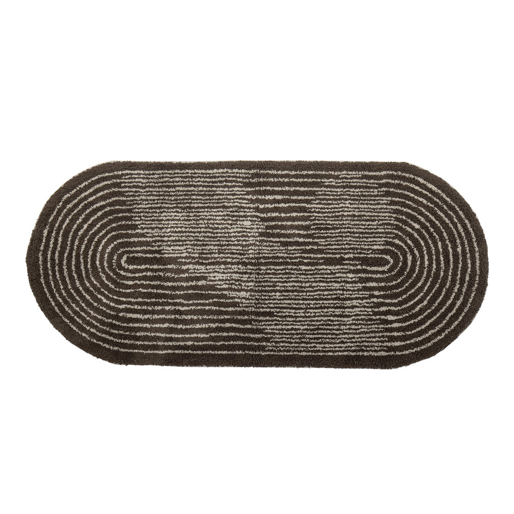 Zhina Rug - Brown Cotton