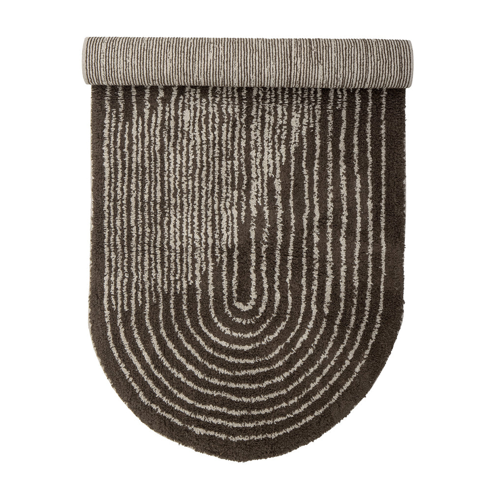 Zhina Rug - Brown Cotton