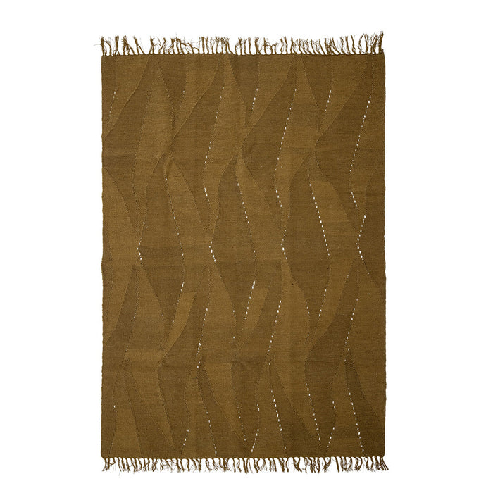 Zola Rug - Brown Wool