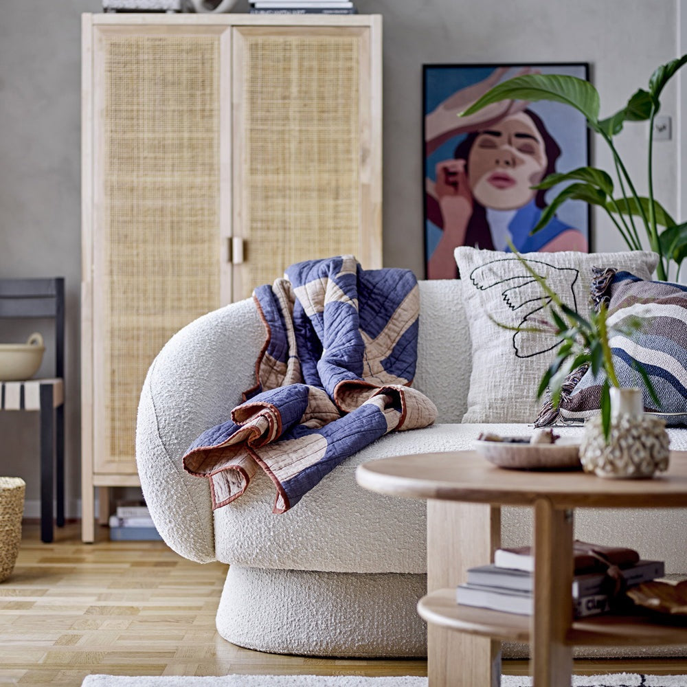 Viga Rug - White Cotton