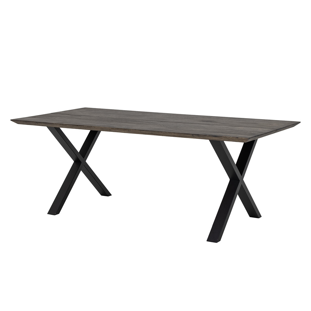 Maldon Rectangular Dining Table - Brown Oak