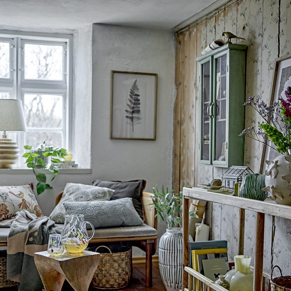 Hazem Cabinet - Green Firwood